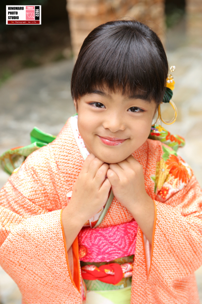 かえちゃん えみかちゃん 七五三 日の丸写真館の撮影日記