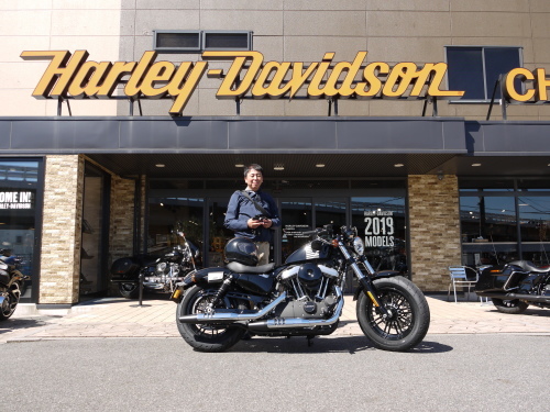 XL1200X フォーティーエイト納車!_b0317459_11302266.jpg