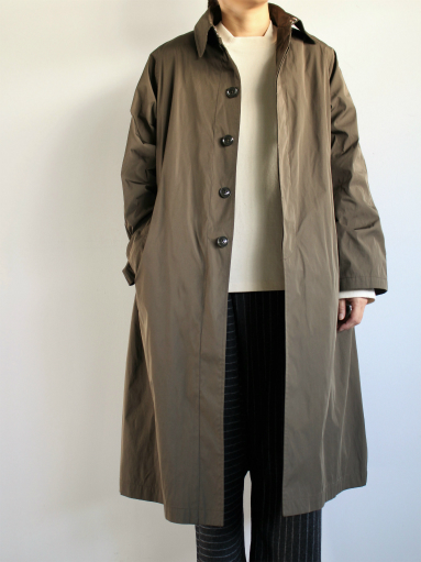 LINER IN SOUTIEN COLLAR COAT：ステンカラーコート