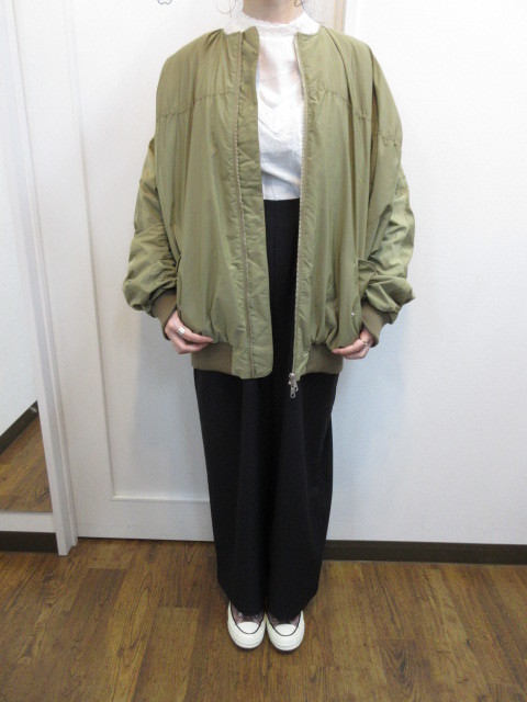 トゥデイフル TODAYFUL Oversize Gather MA-1 ☆ : dimanche