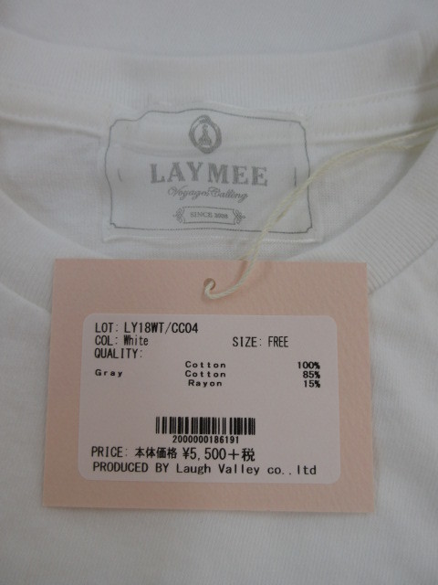 レイミー LAY MEE ジョリーンTシャツ_e0076692_19141884.jpg