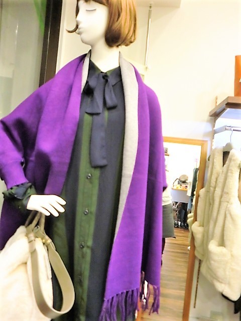 お袖付き大判ストール・・・・☆_c0113499_18440261.jpg