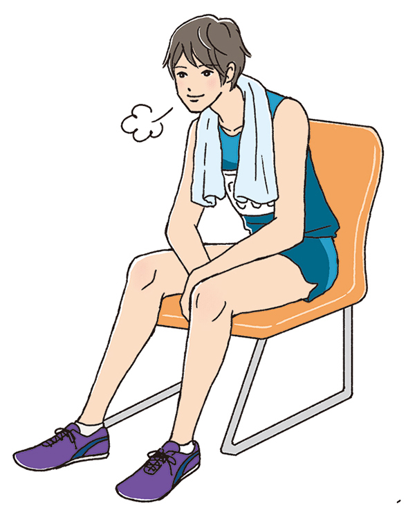 ☆お仕事☆「アスリート・ビジョン」#11 2018年秋号 イラスト_c0007402_10560348.jpg