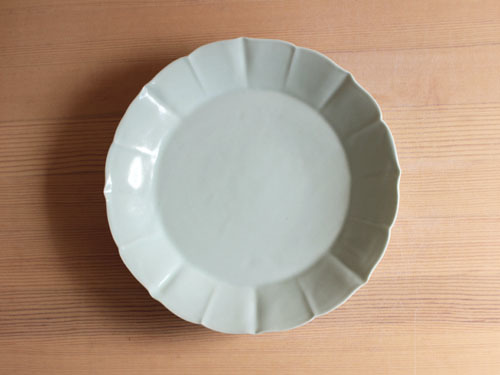 土井善男さんの大きな鉢、中ぐらいの鉢、と、お皿。_a0026127_13425167.jpg