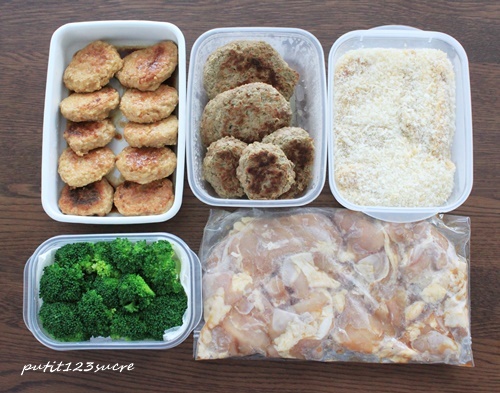 今週の作り置き＆栗ご飯弁当_d0362654_18163609.jpg