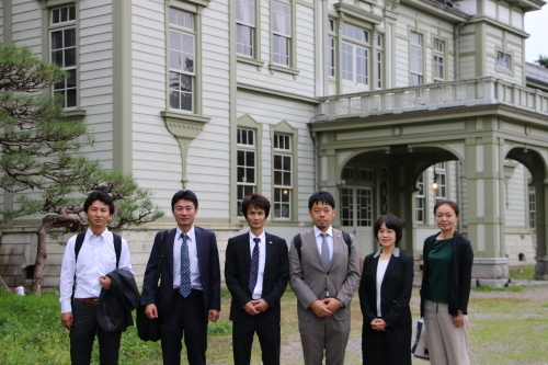 株式会社 ツガワ様ご一行が重文本館をご見学 米沢より愛をこめて 株式会社 ツガワ様ご一行が重文本館をご見学 米沢より愛をこめて