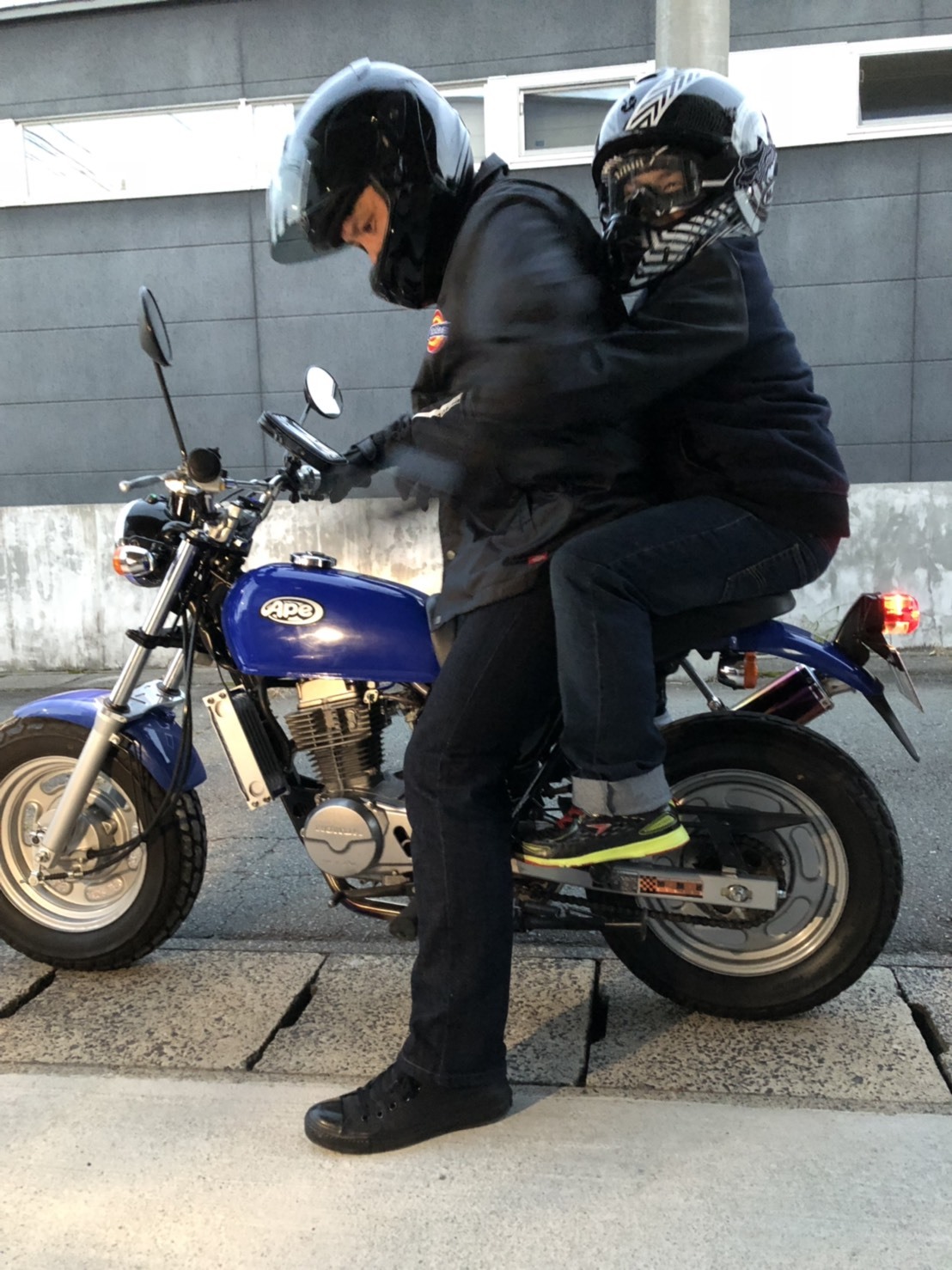 エイプ80 ホンダエイプ 80ccカスタム ☆本日のカスタムバイク エイプ８０ｃｃ これ何？ 芦屋