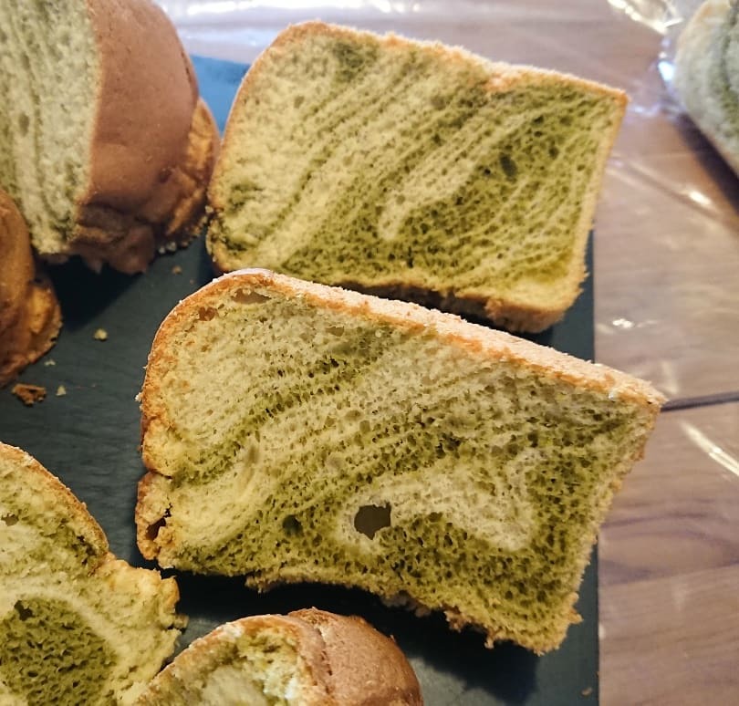 今日も抹茶マーブルシフォン(笑)_a0113430_07362350.jpg