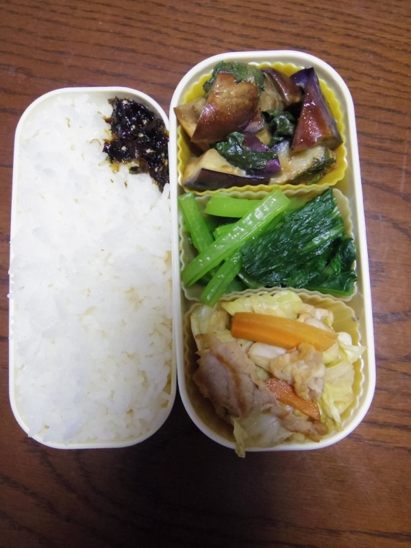 ある日のお弁当（回鍋肉）_b0287241_06293359.jpg