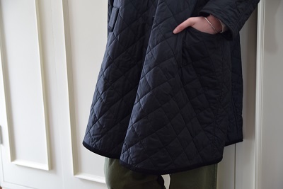 Quilting Flare COAT 。_b0110582_13562461.jpg