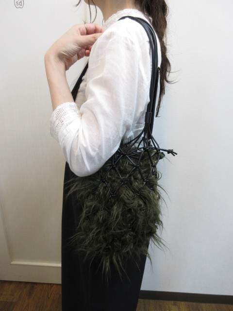 TODAYFUL   トゥディフル Fur × Cord Bag★_e0076692_16531900.jpg