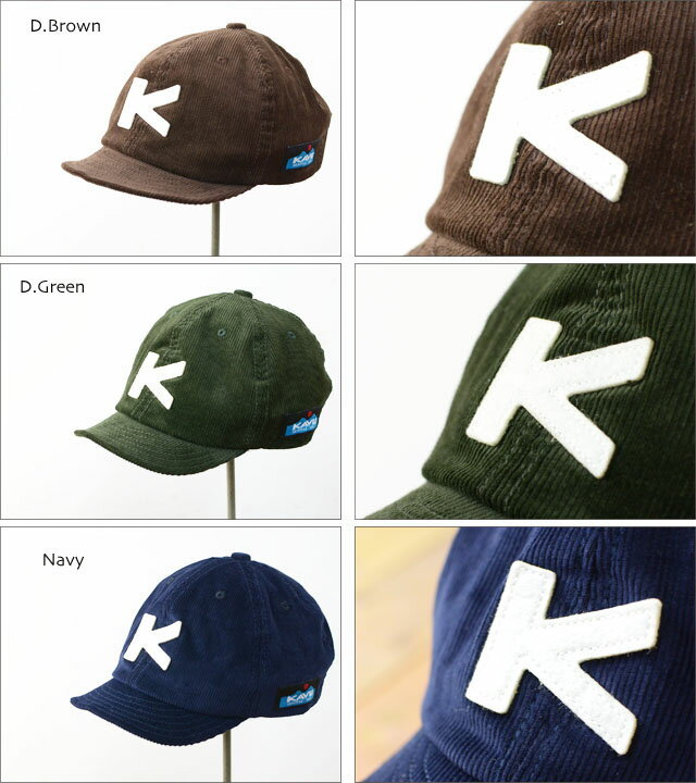 KAVU [カブー] KIDS CORD BASEBALL CAP [19820939] キッズ