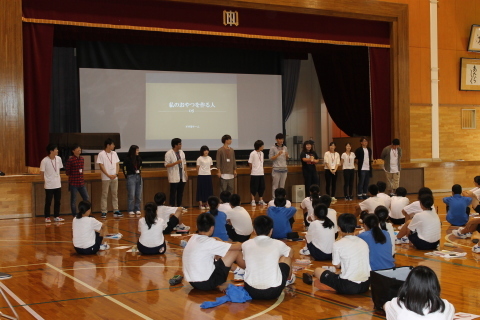佐渡市立新穂中学校にて世界の不平等のワークショップを行いました。_c0167632_14053049.jpg
