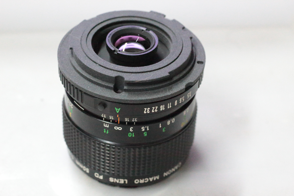 New FD 50mm F3.5 Macro : FDレンズ を EOSへ New FD 50mm F3.5 Macro : FDレンズ を EOSへ