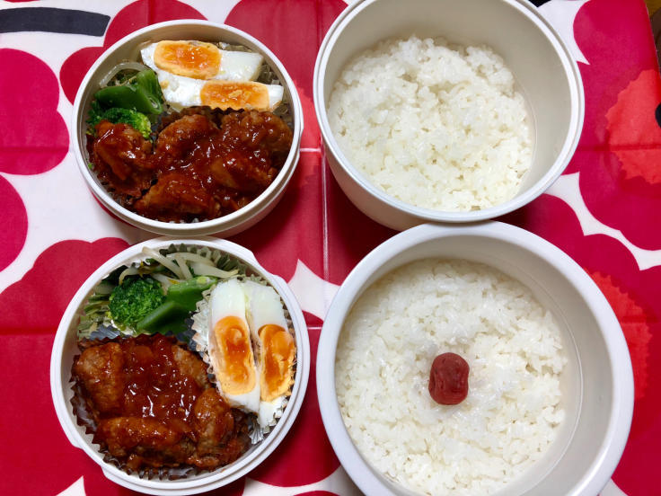 ハンバーグ 子供弁当 日だまりカフェ