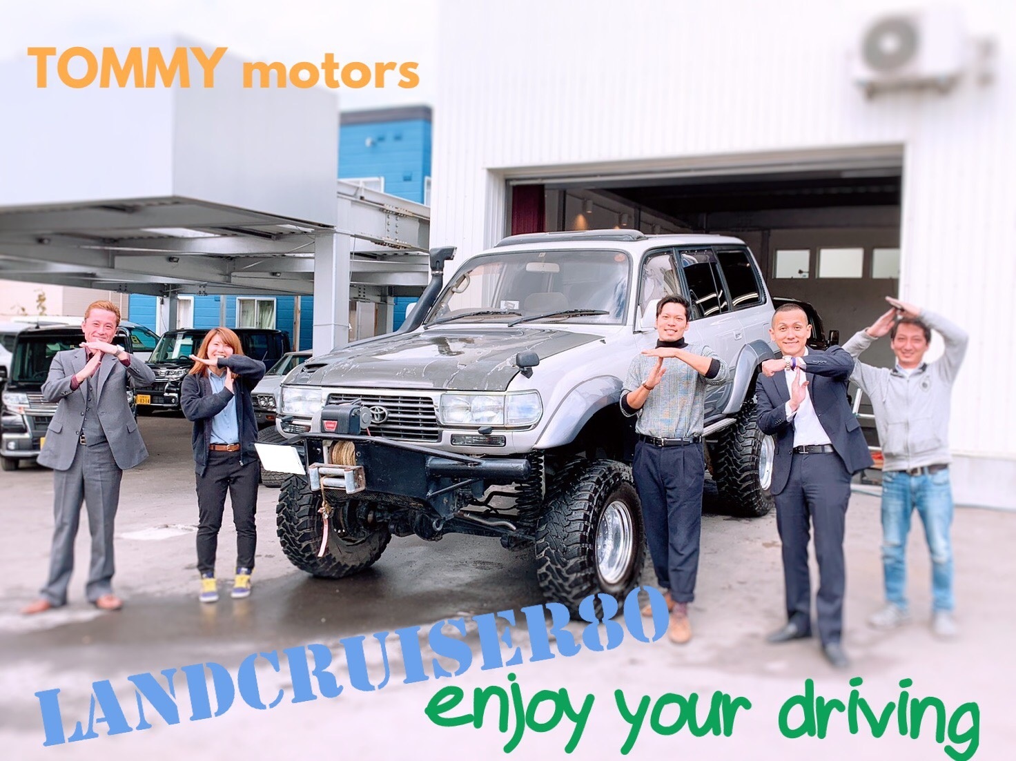 10月13日(土)✿ランクル80F様&ベンツSL350A社様納車(゜゜)♡タントK様ご成約(^^)/_b0127002_19100897.jpg