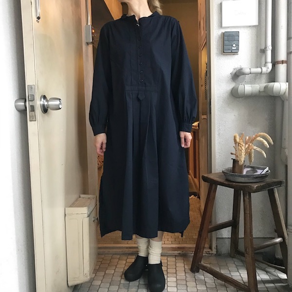 Cotton Dress Dry Poplin Nigel Cabourn_d0364239_19471848.jpg