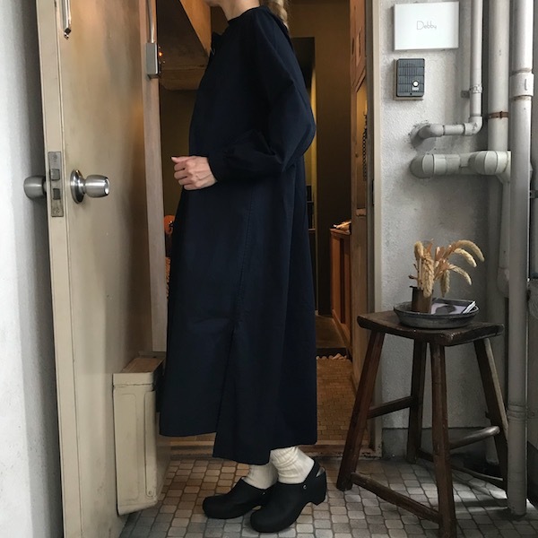Cotton Dress Dry Poplin Nigel Cabourn_d0364239_19474823.jpg