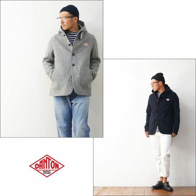 DANTON [ダントン] WOOL MOSSER ウールモッサー シングル フード