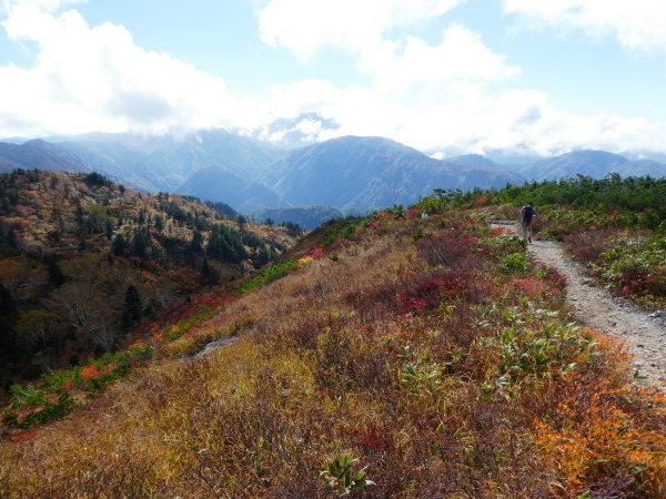 三方岩岳下山　ふくべ谷上園地展望台新コース散策　_d0170615_16480146.jpg