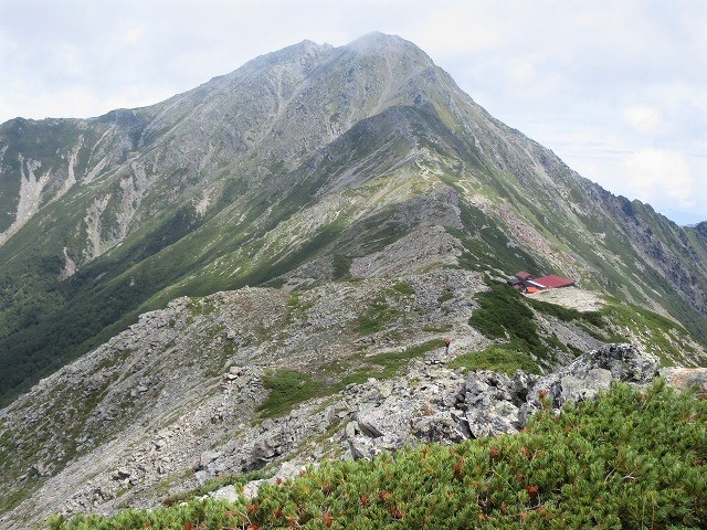 南アルプス　白峰三山縦走　Day2　北岳から間ノ岳　　　　　Mount Aino in Minami Alps National Park_f0308721_13211296.jpg