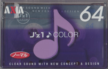 AXIA J'z1 COLOR : カセットテープ収蔵品展示館