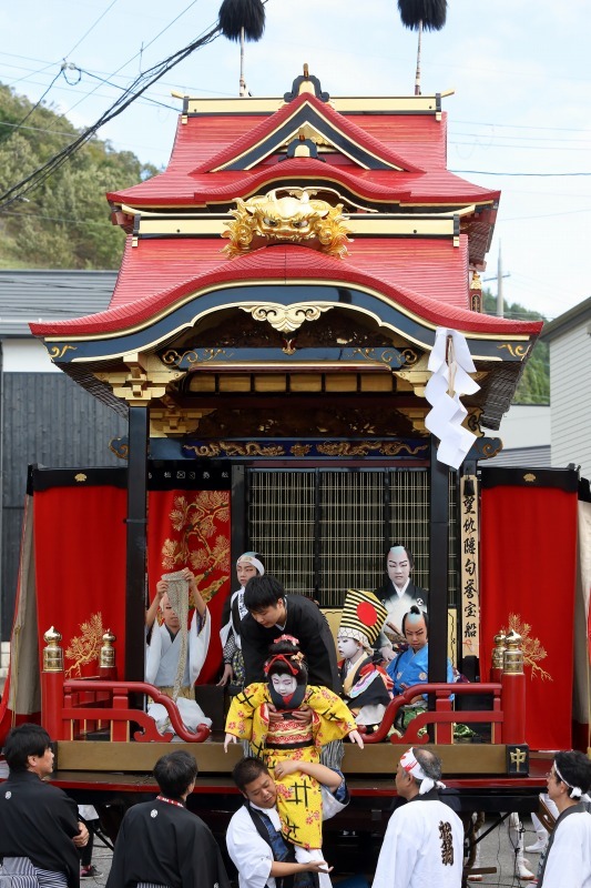 米原曳山まつり　2018　松翁山『義士外伝　土屋主税』後編_c0196076_08235479.jpg