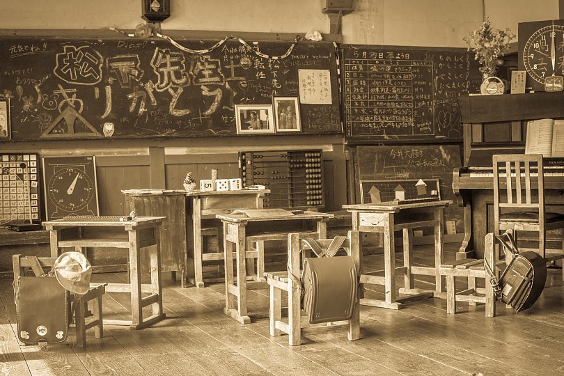 An Old School In Nostalgic Monochrome - 廃校慕情 #22_d0353489_14565714.jpg