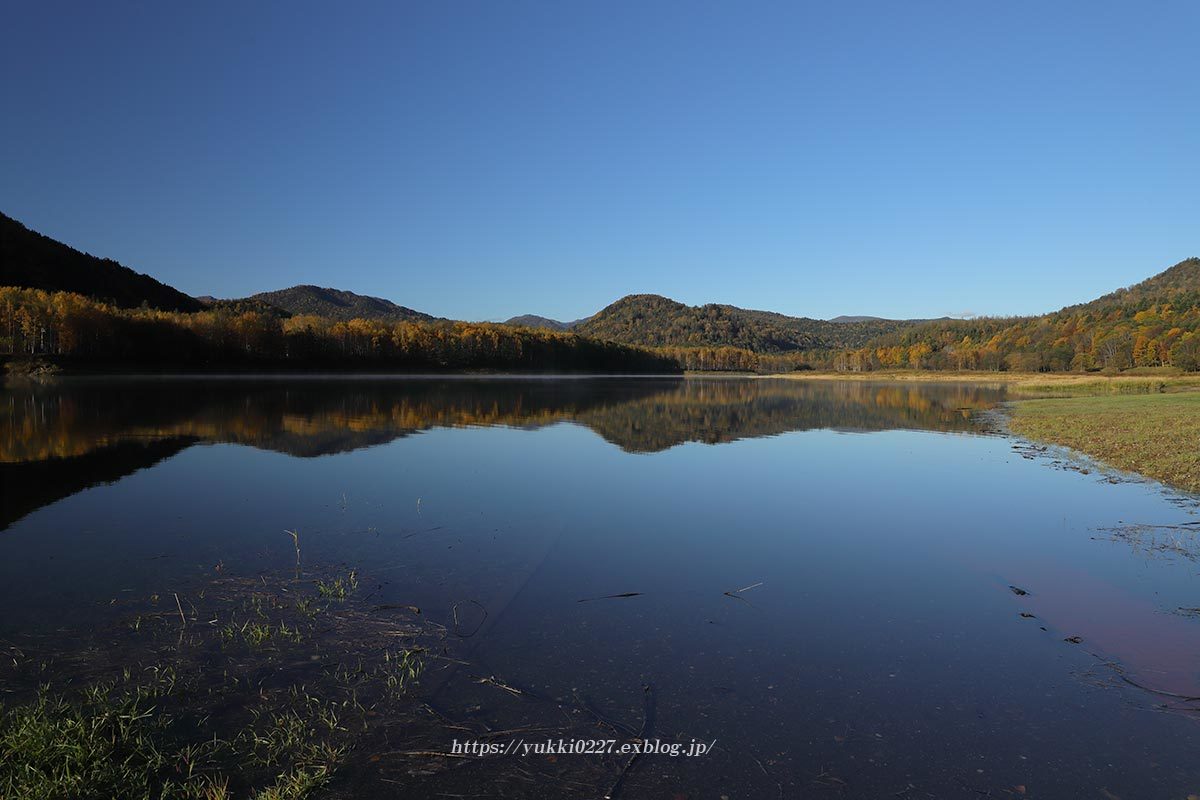 おけと湖の黄葉　第一景　2018.10.13_f0054366_11141897.jpg