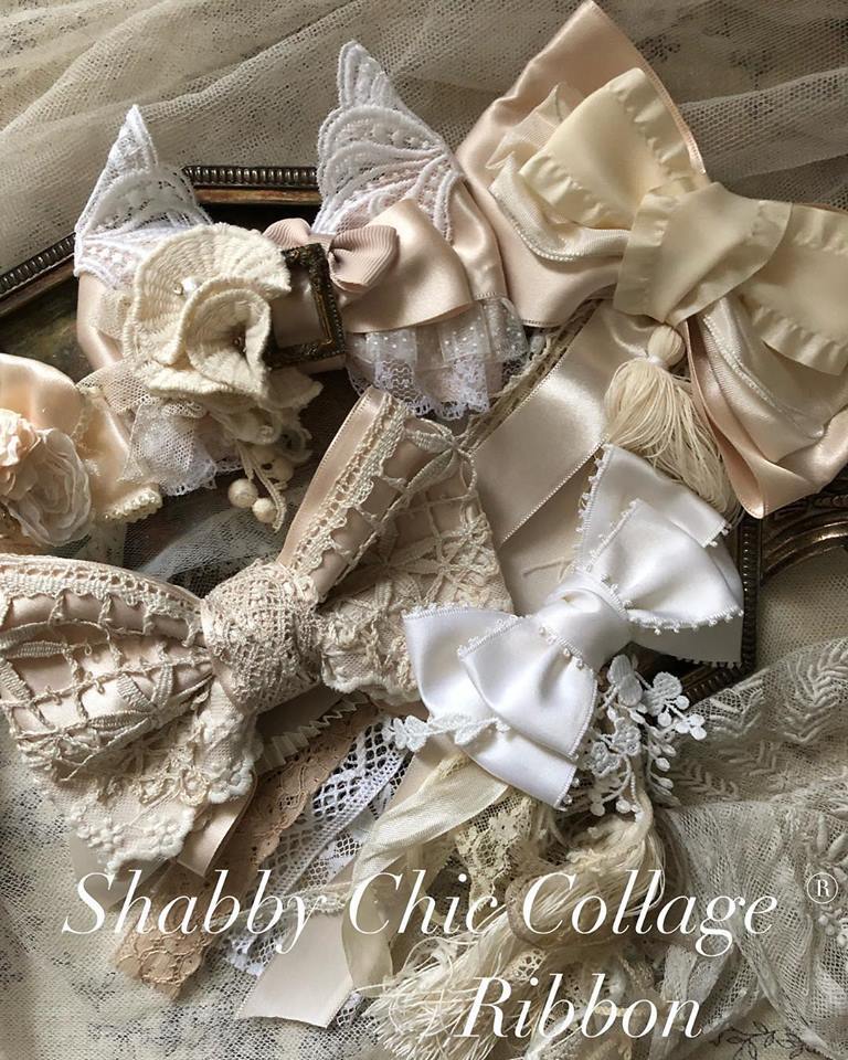 「Shabby Chic Collage」 Ribbonコース 集中講座_c0161571_12052924.jpg