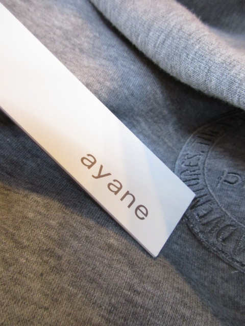 New Brand \"ayane\"　アヤン_e0076692_15360611.jpg