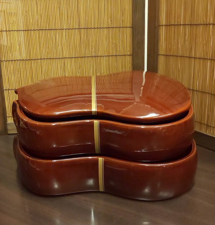 骨董 瓢箪型 二段重箱 : 江戸小物・和雑貨店「神田 ちょん子」