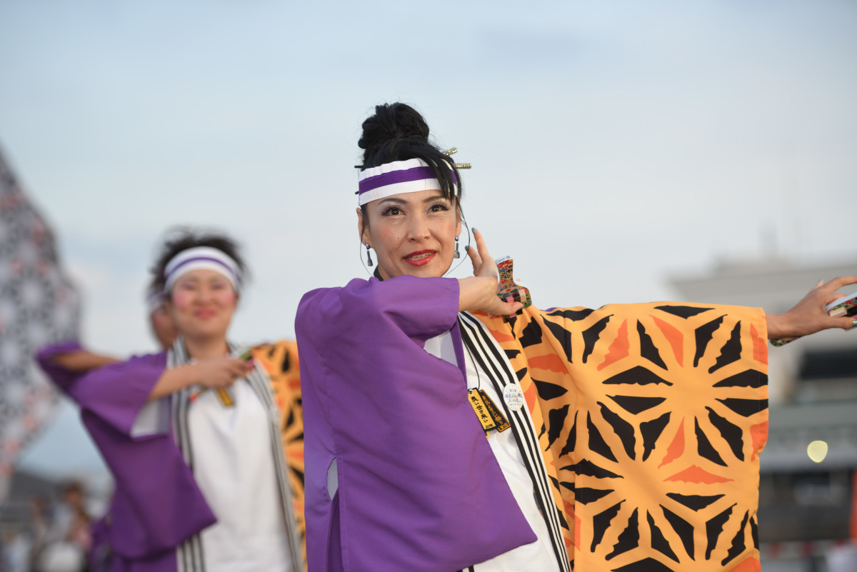 第三回 横浜よさこい祭り 良い世さ来い うふふ さん 神奈川県相模原市 暢気 のんき おやじ