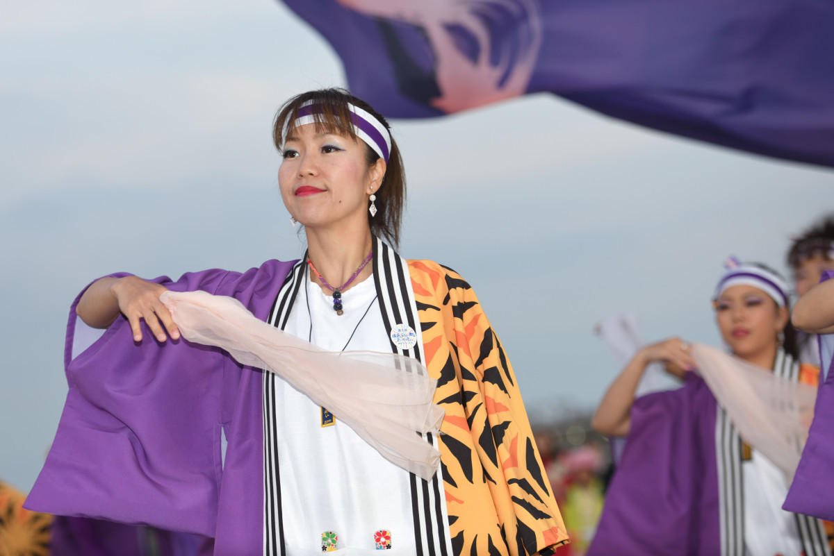 第三回 横浜よさこい祭り 良い世さ来い うふふ さん 神奈川県相模原市 暢気 のんき おやじ