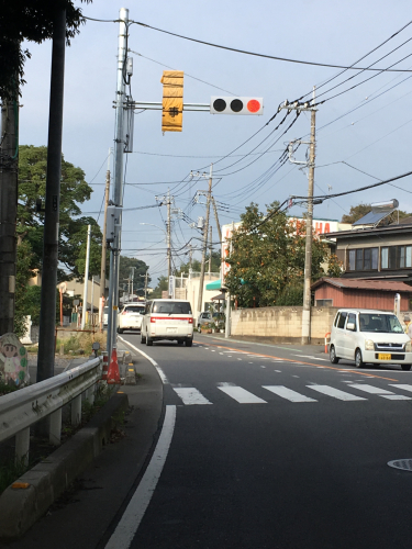 時差式信号か イルマ街道