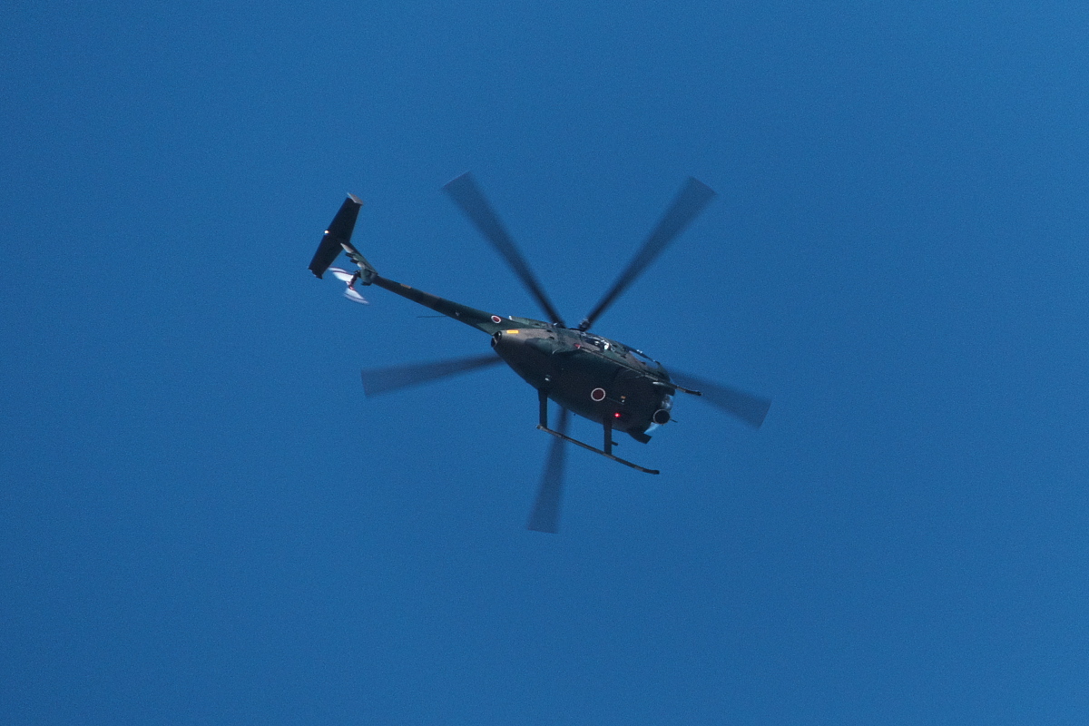 2018観閲式狂騒曲（その1）～訓練飛行に向かうヘリ大編隊が自宅上空を通過～_d0137627_20500706.jpg