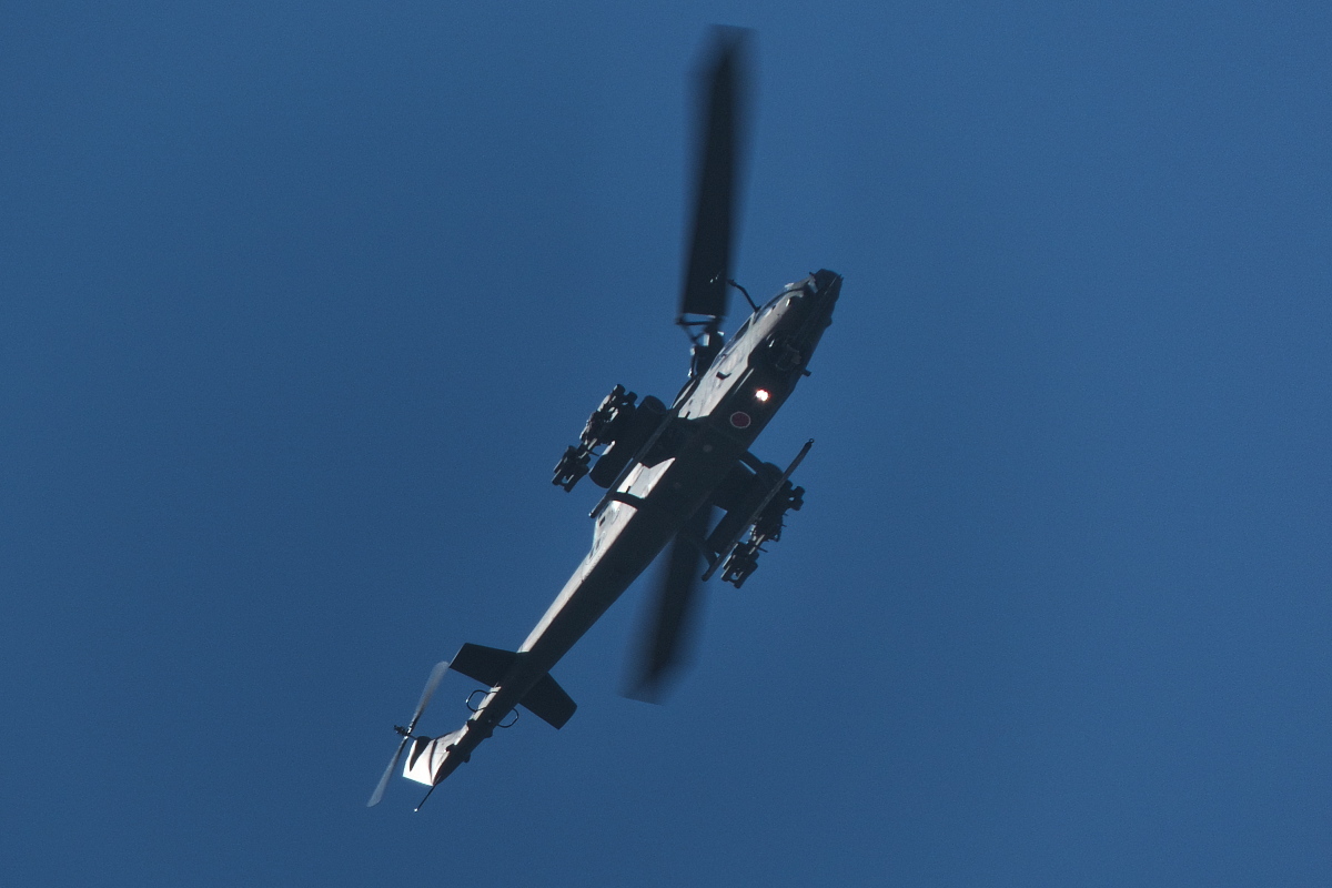 2018観閲式狂騒曲（その1）～訓練飛行に向かうヘリ大編隊が自宅上空を通過～_d0137627_21091302.jpg