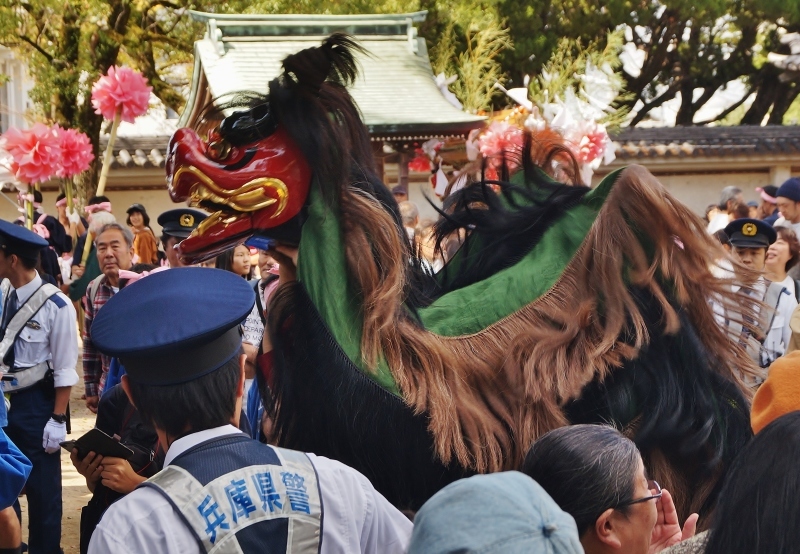 灘のけんか祭りの宵宮②幟（のぼり）の登場 : たんぶーらんの戯言