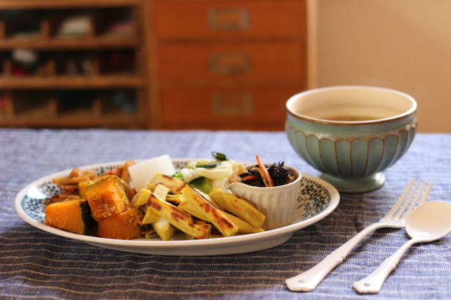 今日のお昼ごはん ～野菜食で身体が楽になってきました_f0354014_19481248.jpg