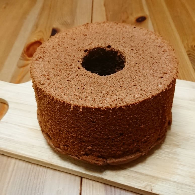 生チョコシフォン やっと成功 My Favorite
