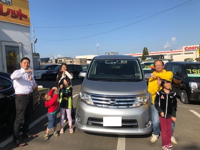 10月21日(日)トミーアウトレット☆グッチーブログ☆K様セレナ納車!!新在続々入荷!!!_b0127002_16411908.jpg
