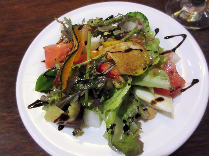 【ワイン食堂タパタパ】ランチセットB(佐賀産芝海老と三浦産青首かぶのトマトソース)_b0009849_10284530.jpg