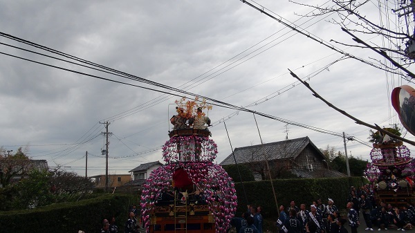 袋井市浅羽芝八幡神社大祭2018 10月13日　東栄車生誕30周年式典と会所廻り_a0265223_16492596.jpg