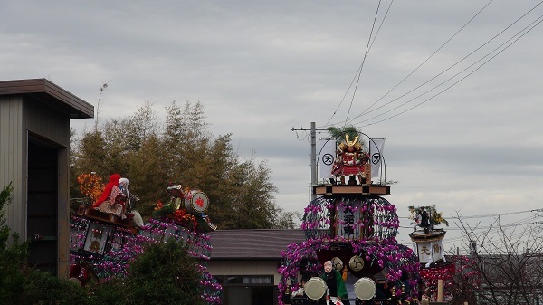 袋井市浅羽芝八幡神社大祭2018 10月13日　東栄車生誕30周年式典と会所廻り_a0265223_17031234.jpg