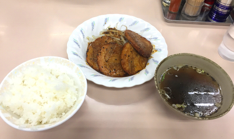 焼きチャーシュー定食　【水戸　あじ平】_b0153224_22372904.jpg