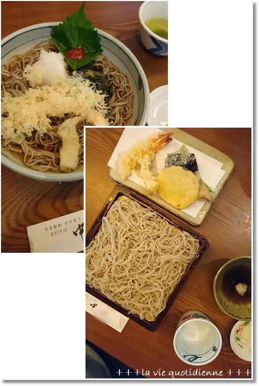 美味しいお蕎麦と…まだまだ怖い!王子の階段の昇り降り_a0348473_02152391.jpg