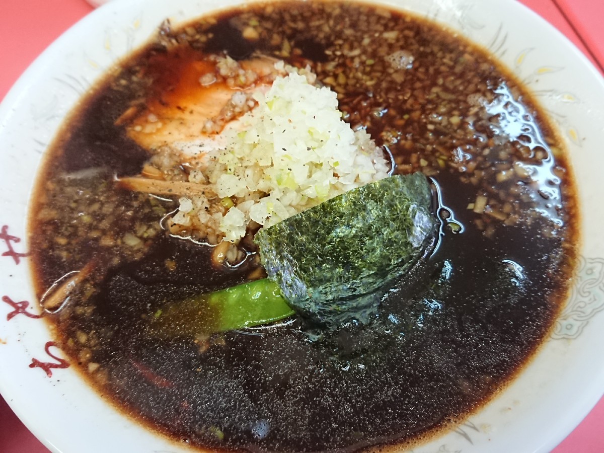 10/23 ちとせ ラーメン¥430 & 小チャーハン¥300 @八王子市_b0042308_17292072.jpg