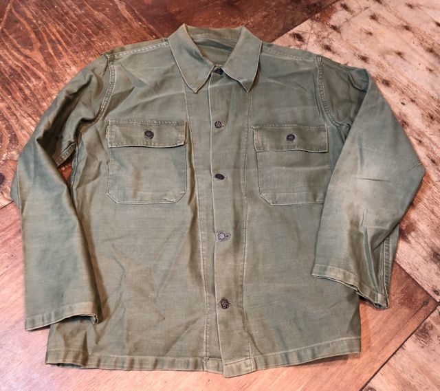 10月23日(火)入荷!50s U.S ARMY 13STAR ユーティリティーシャツ!_c0144020_13252629.jpg