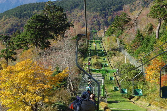 No 163  快晴の次郎笈紅葉めぐり（2018年10月21日）_d0341514_20432657.jpg