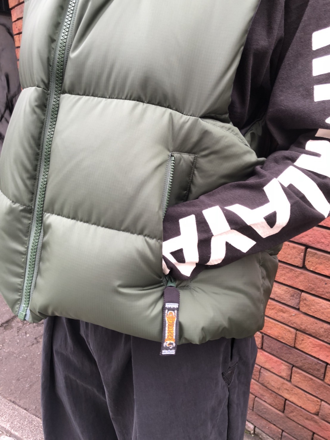 リップストップナイロンダウンBurger-KEELベスト : SAPPORO リップストップナイロンダウンBurger-KEELベスト : SAPPORO